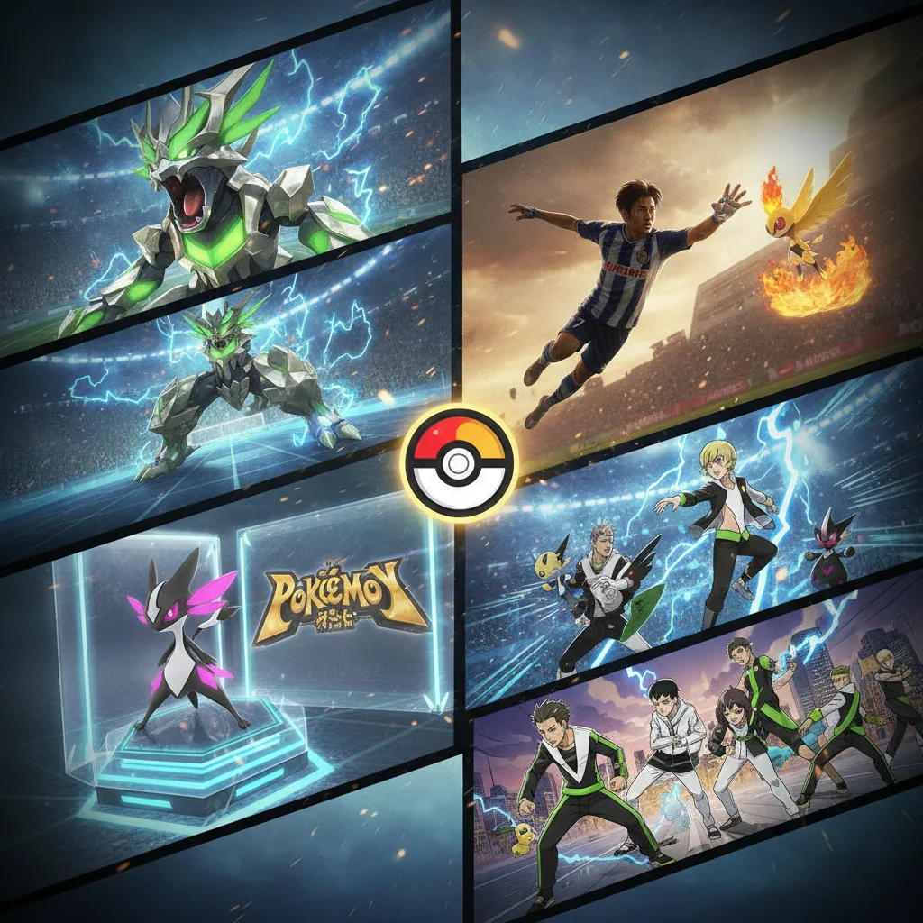 Pokémon et J-League : une collaboration foot inédite au Japon